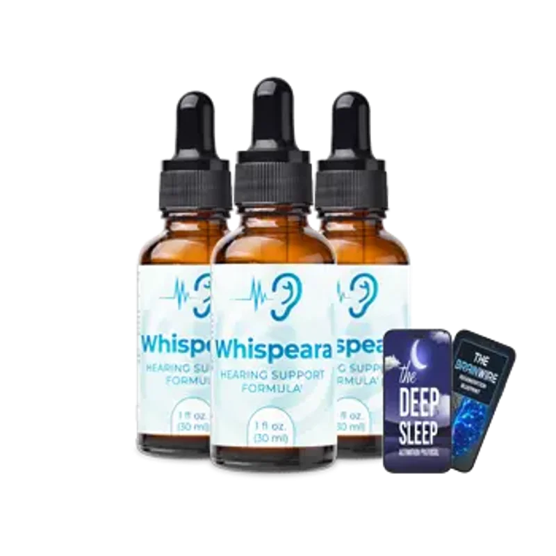 Whispeara Cognitive Support — 3 Bottle / 90 Day Pack